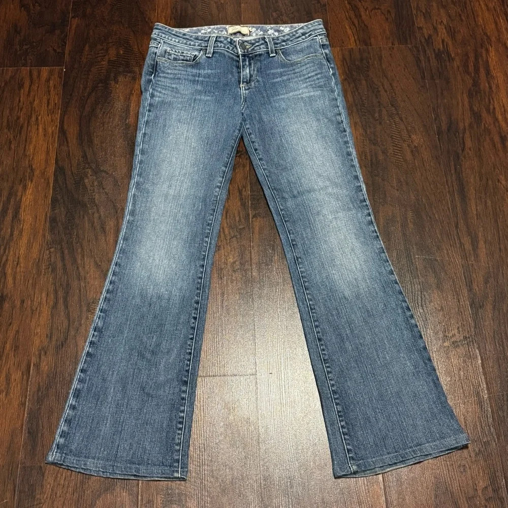 PAIGE Premium Denim Hollywood Hills Classic Rise Boot Cut Jeans Y2K Vintage 29 - Picture 5 of 15
